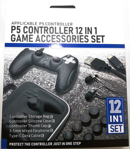 12 in 1 Playstation 5 Controller Gaming Accessories Kit