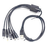 5 in 1 USB Fast Charging Cable for Nintendo and PSP Handhelds