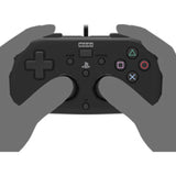 HORI Mini Gamepad Wired Controller for PS4 Light Black