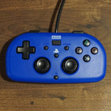 HORI Mini Gamepad Wired Controller for PS4 Blue