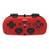 HORI Mini Gamepad Wired Controller for PS4 Red