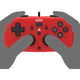 HORI Mini Gamepad Wired Controller for PS4 Red