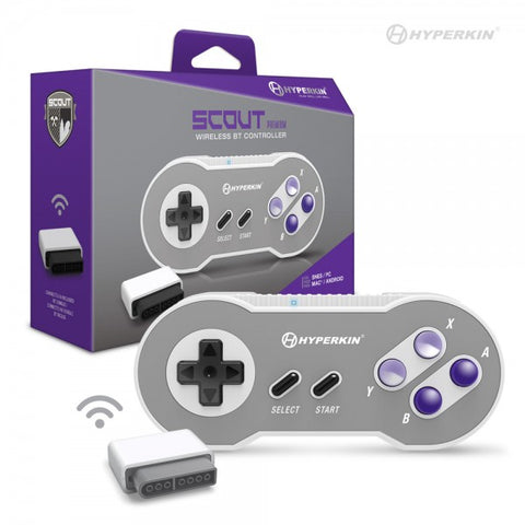 Scout Premium BT Controller for SNES/PC/Mac