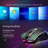 VicTsing Wired RGB Gaming Mouse 7200DPI