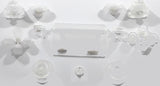 Clear Button Set For PS4 Dual Shock Controllers