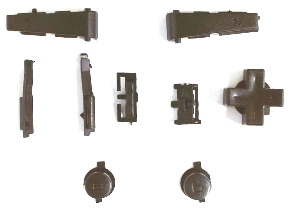 Replacement Left Right A B button set for the Nintendo GameBoy Micro ...