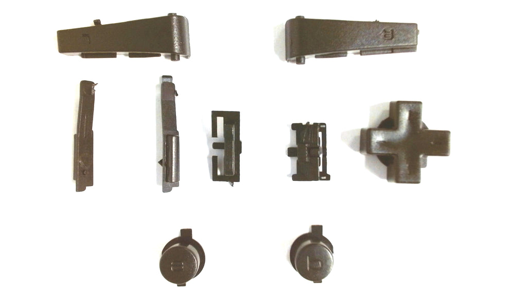 Replacement Left Right A B button set for the Nintendo GameBoy Micro ...