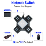 KX USB Keyboard and Mouse Converter for Switch/Xbox One/PS3/PS4