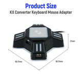 KX USB Keyboard and Mouse Converter for Switch/Xbox One/PS3/PS4