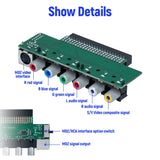 RGBS Video Audio Output  Booster Board for PC Engine / TurboGraphics