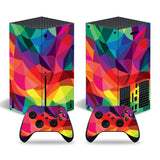 Patterned Skin Sticker Set for the Xbox Series X