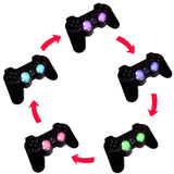 Clear LED Analog Thumbstick/Joystick Caps Set for the PS4 Dual Shock Controller