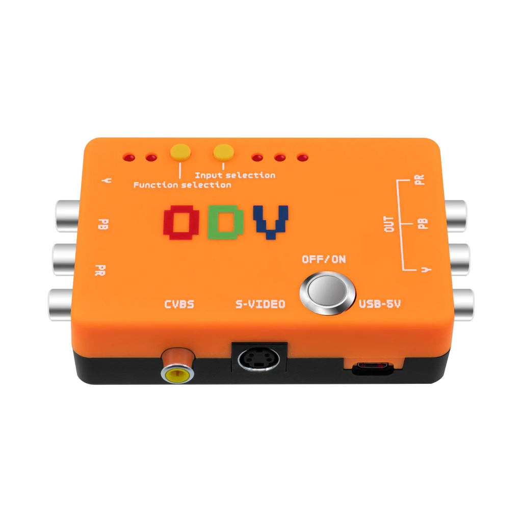 ODVII Component/CVBS/SVideo to Component Converter for Retro Gaming