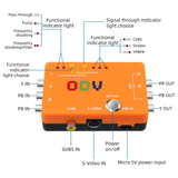 ODV-II Component/CVBS/S-Video to Component Converter for Retro Gaming Console