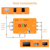 ODV-II Component/CVBS/S-Video to Component Converter for Retro Gaming Console