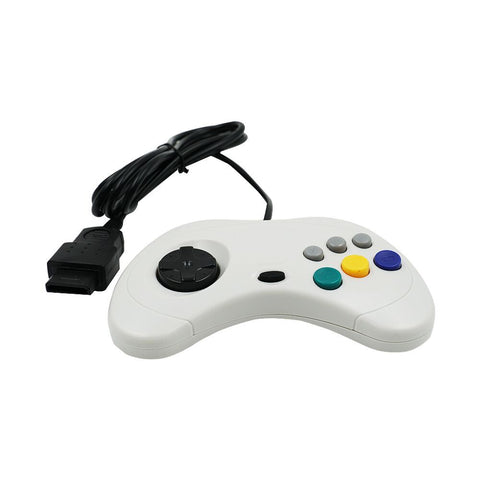 Classic Controller for the Sega Saturn - White