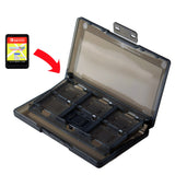 12 in 1 Game Card Storage Case for Nintendo Switch Black