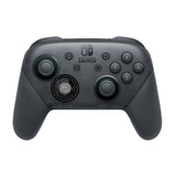 Project Design 2 in 1 Flat Button for Nintendo Switch Pro Controller Transparent Black