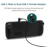 Thumbstick and Charger Protection Set with Kickstand for Steam Deck/Switch
