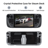 Crystal Case with Kickstand for Steam Deck