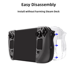 Crystal Case with Kickstand for Steam Deck