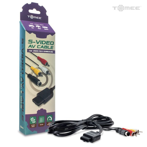 Tomee S-Video AV Cable For the Nintendo GameCube/N64/Super NES