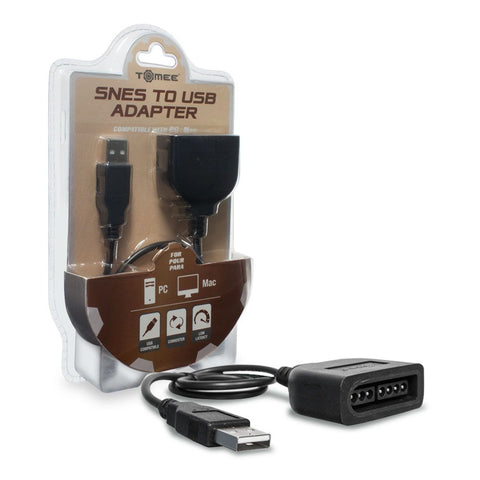 Tomee Controller Adapter Compatible with USB for the Super NES