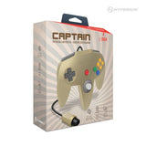 Hyperkin Captain Premium Controller for N64 Gold