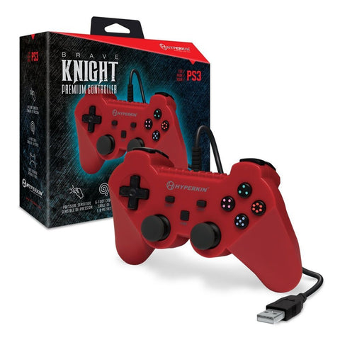 PS3 "Knight" Premium Controller (White) - Hyperkin