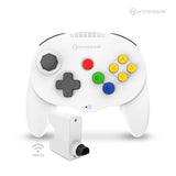 White Admiral Premium BT Controller for N64/Switch/SwitchLite/PC/MAC/And