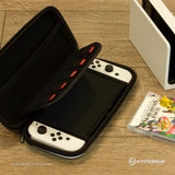 White EVA Hard Shell Carrying Case For Nintendo Switch / OLED Models