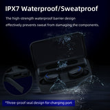 SK1 F9-5C Wireless Bluetooth 5.0 Earbuds with LED Display for iPhone/Android/PC/Bluetooth Devices