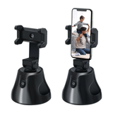 360 Degree Rotation Face Tracking Gimbal Stabilizer for Mobile Phone - Black