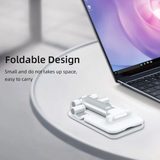 White Foldable Stand/Holder with Adjustable Height for Phones/Tablet/Readers
