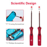 GBA NDS DSL Dsi 3DS XL Wii and PS4 Tri-Wing & Philips Screwdriver Set