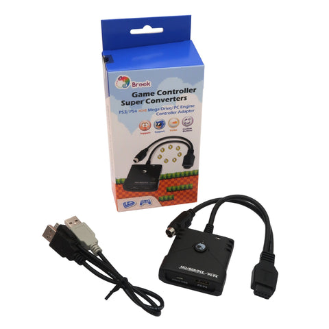 Brook Super Converter PS3 PS4 to Genesis/MegaDrive and PC-Engine