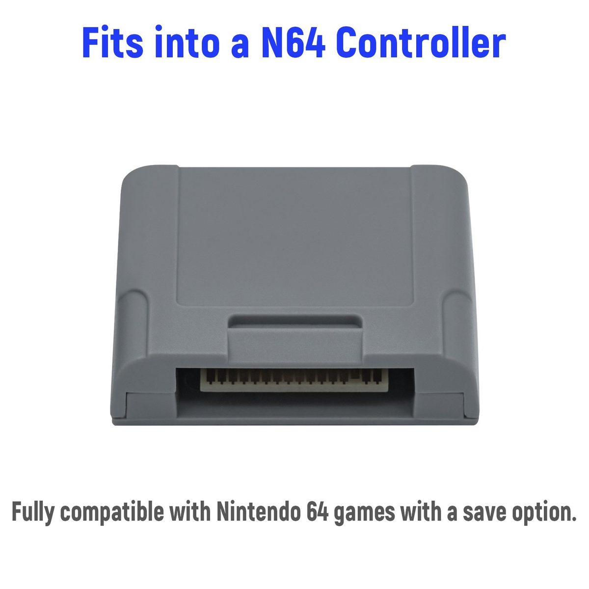 256KB Expansion Pack Memory Card for N64 Controller – Flashback