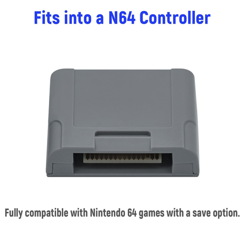 256KB Expansion Pack Memory Card for N64 Controller