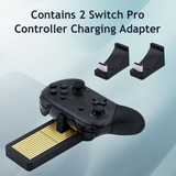 GuliKit Contact Charging Dock with Battery Pack for the Switch Pro Controller