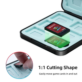 12-slot Game Storage Case for Nintendo Switch/Switch OLED/Switch Lite - Black