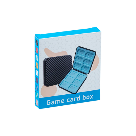 12-slot Game Storage Case for Nintendo Switch/Switch OLED/Switch Lite - Black