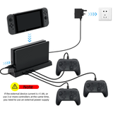 DOBE 4 Ports USB 2.0 Hub Dock for Nintendo Switch