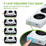 White Dobe Vertical Cooling Stand for the Xbox Series S Console