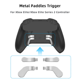 Silver Metal Paddles Trigger Set for Xbox Elite/Xbox Elite 2 Controller