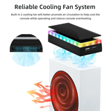 Upper Cooling Fan with RGB Lighting for Xbox Series S-Black