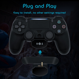 Back Paddle Button Attachment with OLED Display for the PS4 Controller