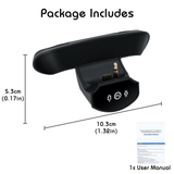 Back Paddle Button Attachment with OLED Display for the PS4 Controller