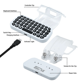 Dobe Mini Wireless Keyboard with Clips for the PS5 Controller