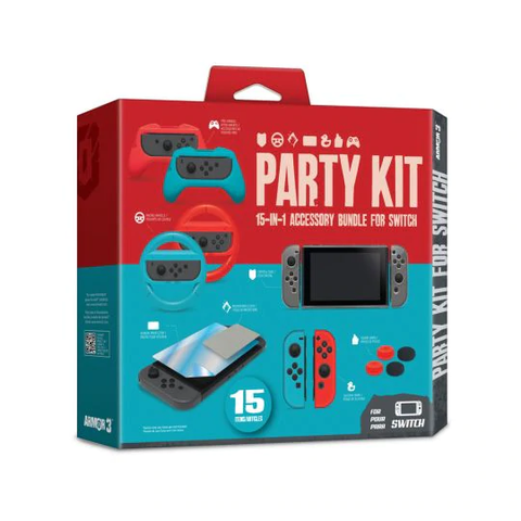 Armor3 Party Kit for the Nintendo Switch