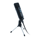 USB Condenser Microphone with Tripod Stand for PC